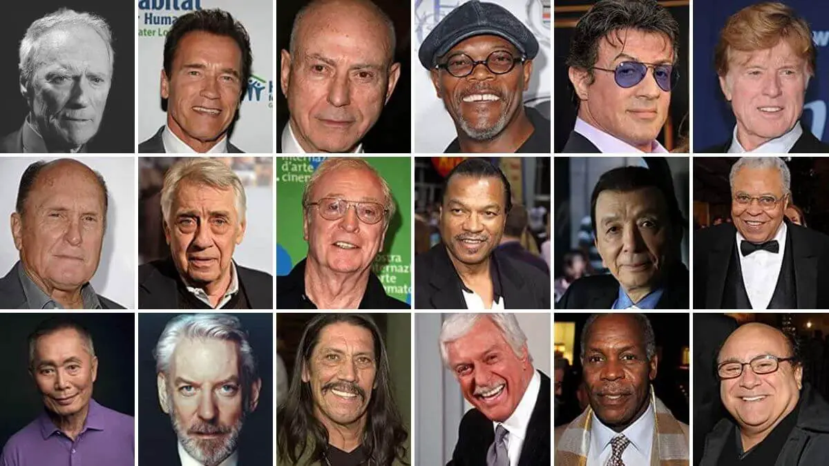 20 Oldest Male Actors Who Keep Going Strong