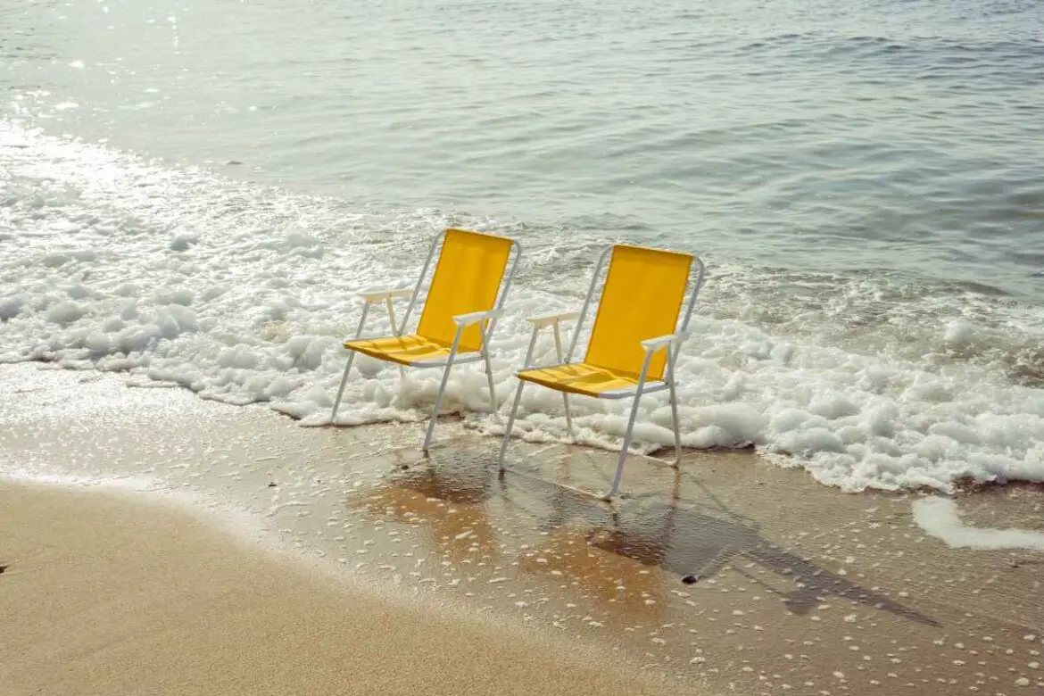 The Best Beach Chairs For Older Adults 2024   Two Chairs On The Sand ©Julia Malinowska Via Canva.com  1170x780 